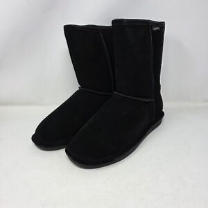 BearPaw Black Suede Footwear Women's Size 8